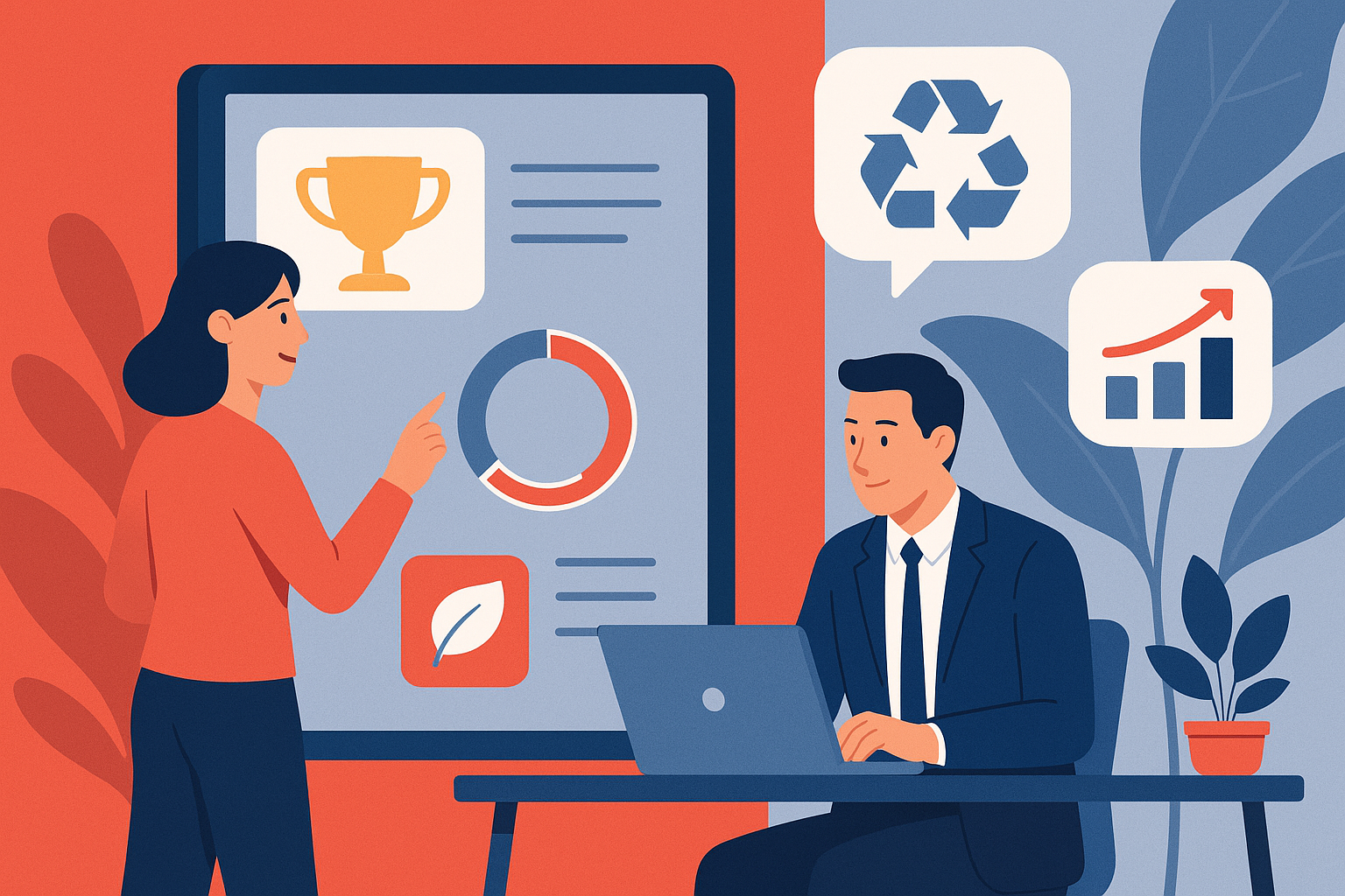 Illustration illustration 2 pour Gamification RSE : engager, mesurer et ancrer des comportements durables